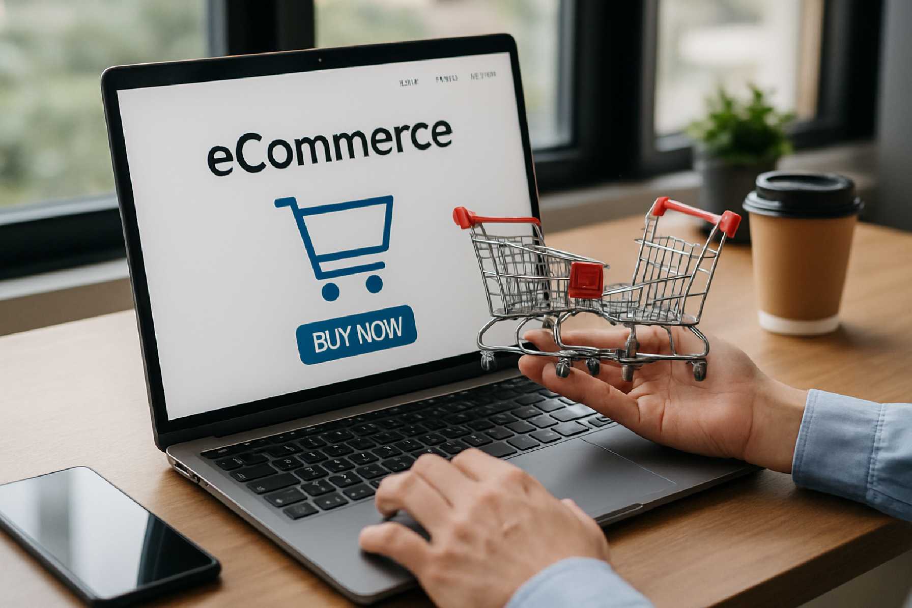שירות בניית אתר ecommerce